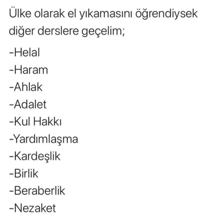 Karantina sürecinde ne öğrendiniz?