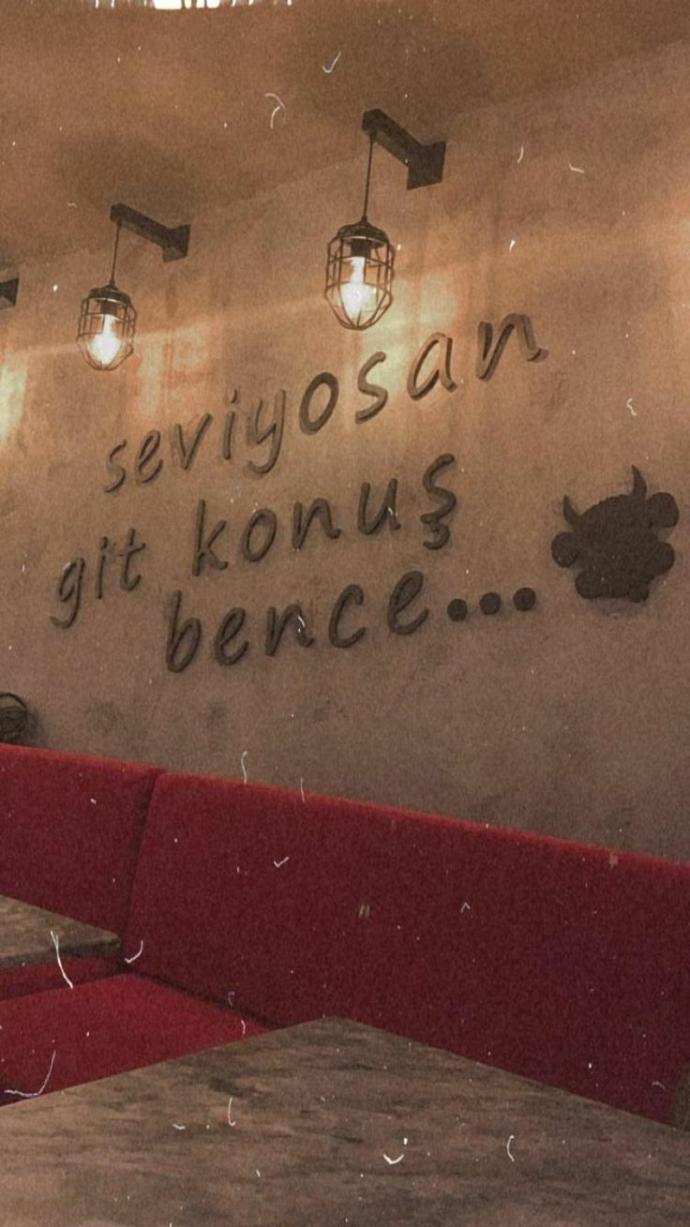 Seviyorsanız gidip konuşur musunuz?
