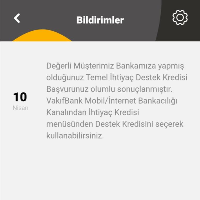 VakıfBank 6 ay ödemesiz kredisi onaylanan var mı?