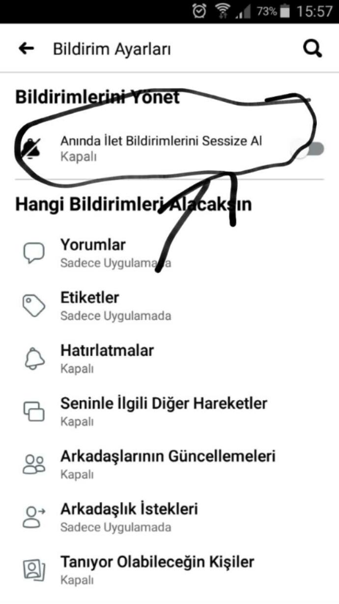 Facebook tanıyor olabileceğin kişi diye bildirim veriyor sürekli?