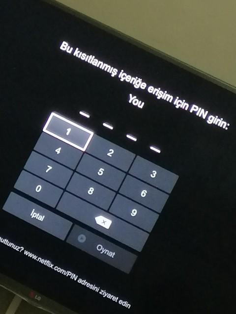Netflix te +18filmi açamıyoruz neden?