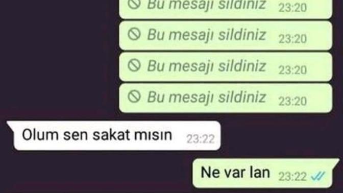 Sizde de yazıp yazıp sildiginiz mesajlar oldu mu?