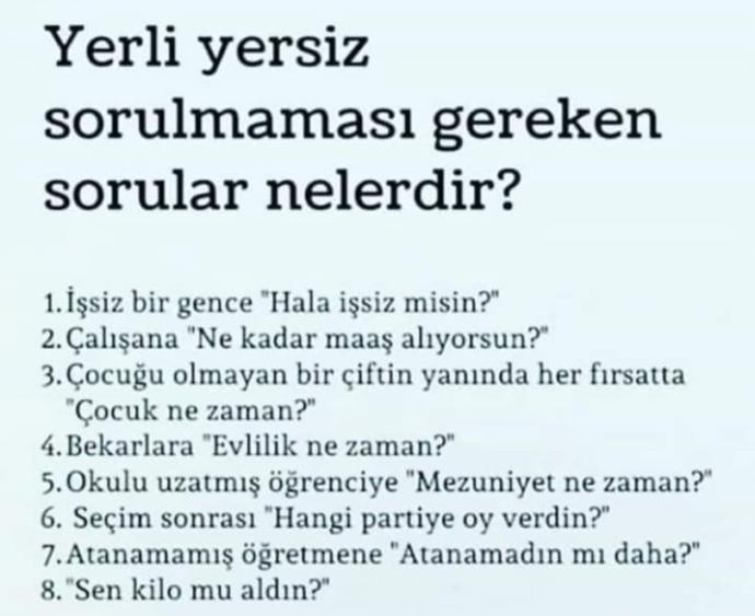 İnsanlara maaş sormak ayıp mı, değil mi?