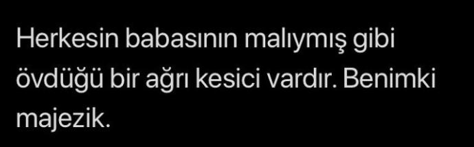 Herkesin Çevresine Övdüğü Bir Ağrı Kesici Vardır. Sizin Övdüğünüz Ağrı Kesici Hangisi?