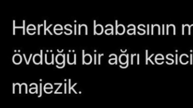 Herkesin Çevresine Övdüğü Bir Ağrı Kesici Vardır. Sizin Övdüğünüz Ağrı Kesici Hangisi?