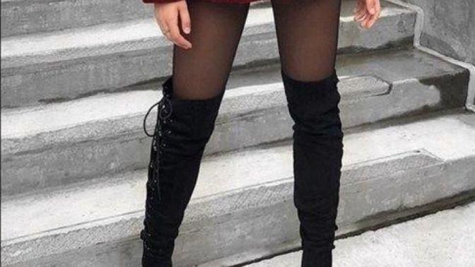 Uzun çizmeler mi daha hoş, kısa botlar mı?