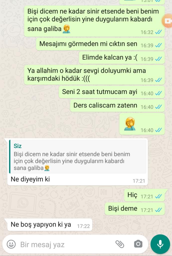 Karşımdaki sevgilim denen şahıs ciddende cok sinir bozucu degilmi ben mi abartiyorum?