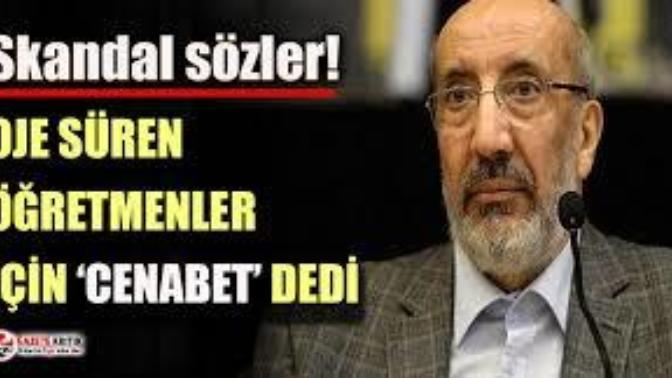 Abdurrahman Dilipak : oje süren öğretmen istemiyoruz! Nedir fikirleriniz?