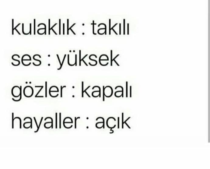 Hayal kuruyor musun?