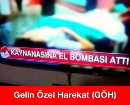 Tabiki el bombası atarak