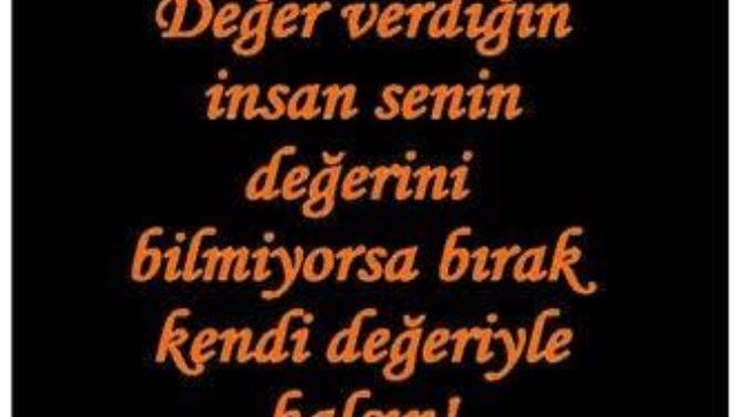 Değer Vermek..! Ne kadar DEĞER VERİRSİNİZ?