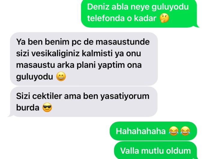 Sevgilimin telefonundaki mesajlar bu kiz sevgilime mi yuruyor?
