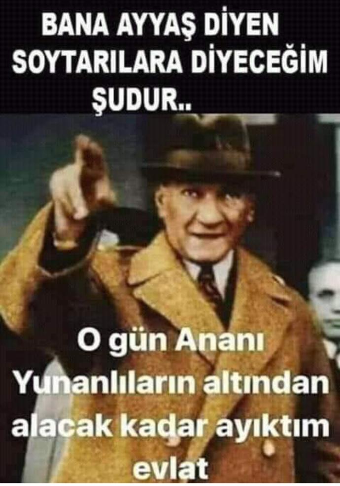 Atatürk düşmanları Atatürk öyle bir anlatıyorki sanki askerliği beraber yapmış gibi dinde iftiranın günah olduğunu biliyorlar mı?