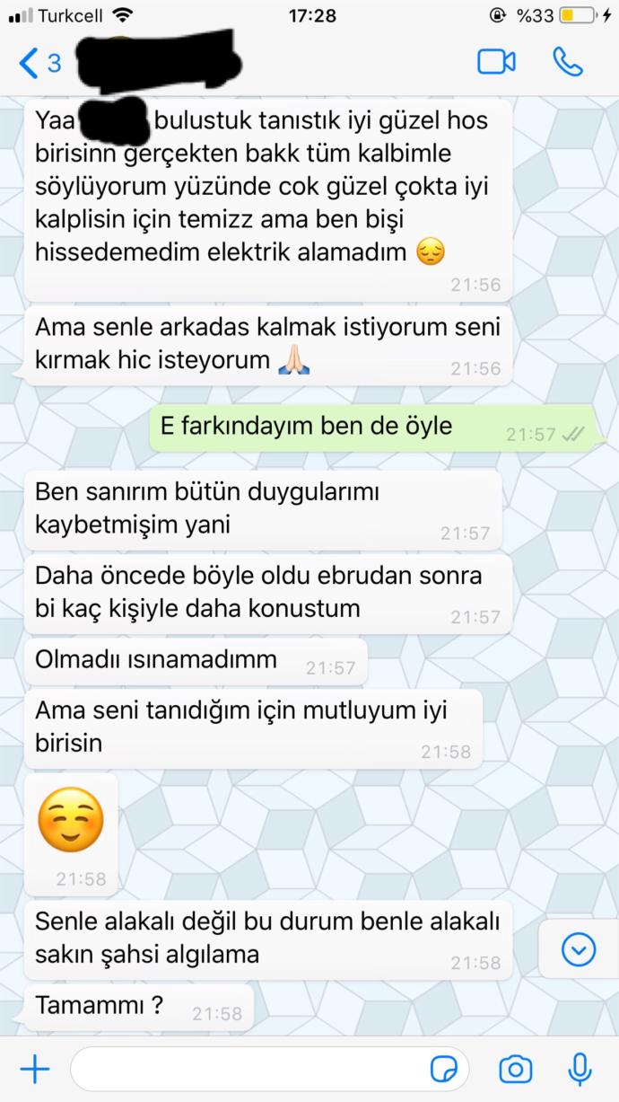 Bir Daha Sanalda Tanışıp Görüşmeye Tövbe?