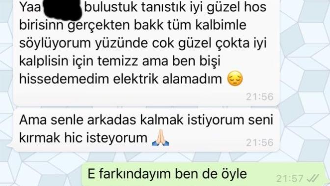 Bir Daha Sanalda Tanışıp Görüşmeye Tövbe?