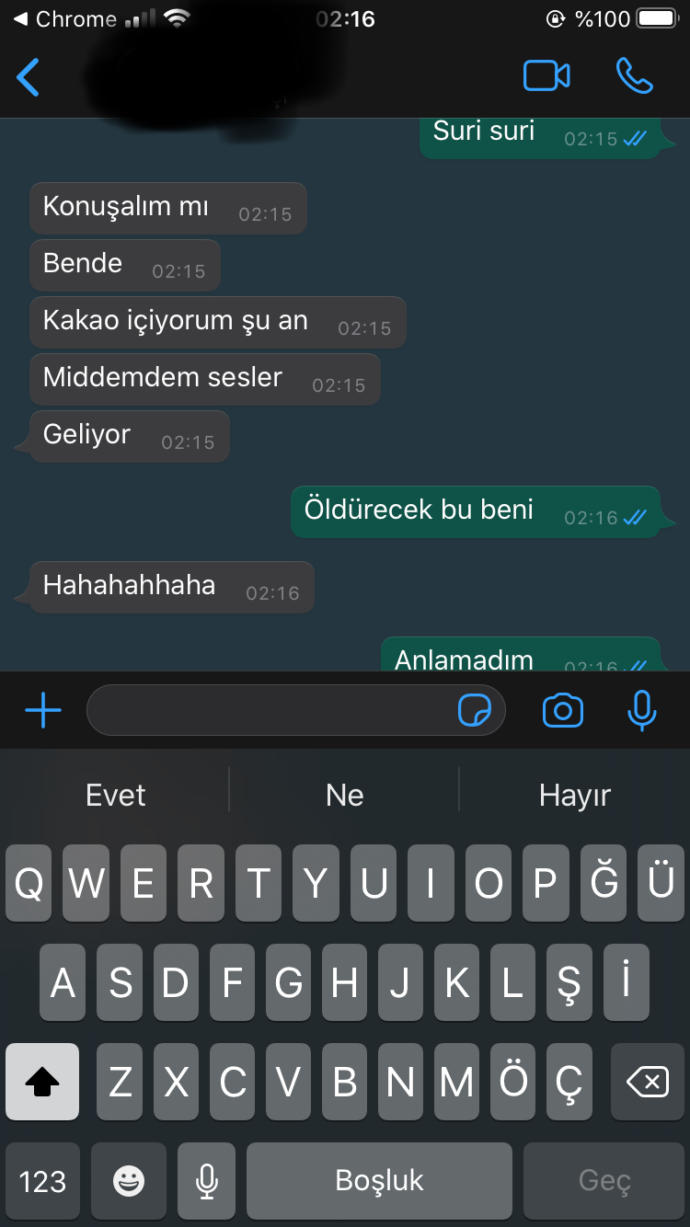 Uyuma sahura kadar konuşalım diyeniniz var mı?