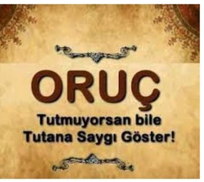 Evet Mübarek Ramazan Ayı Geldi Bugün Ramazan Ayının İlk Günü Oruç sizin için nasıl geçiyor bakalım?