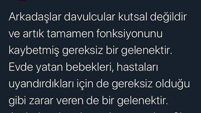 Ramazan davulcuları sizce gerekli mi? Sahura ramazan davulcusu mu kaldırıyor sizi yoksa telefon alarmı mı?