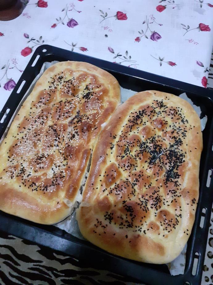 Evde Ramazan Pidesi yaptım. Nasıl olmuş?