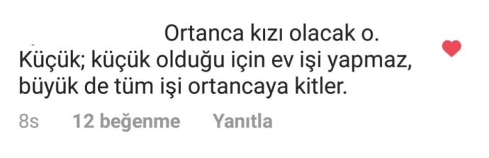 Ortanca çocuk olmak sizce nasıl bişey?