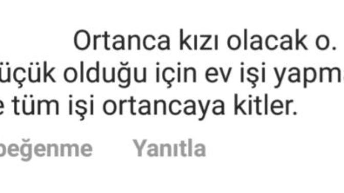 Ortanca çocuk olmak sizce nasıl bişey?