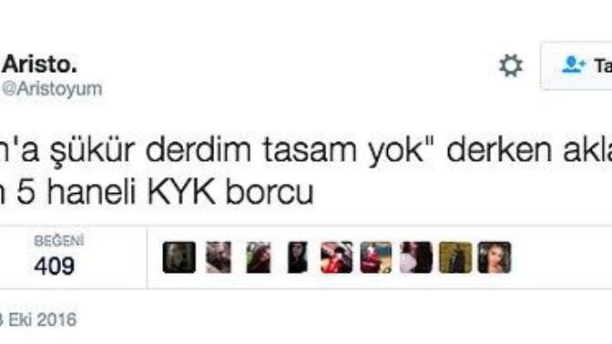 Eşinizin KYK borcunu öder misiniz?