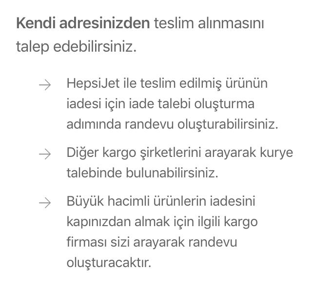 Hepsiburada'dan iade nasıl yapılıyor?