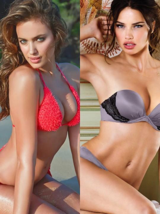Adriana Lima mı Irina shayk mı?