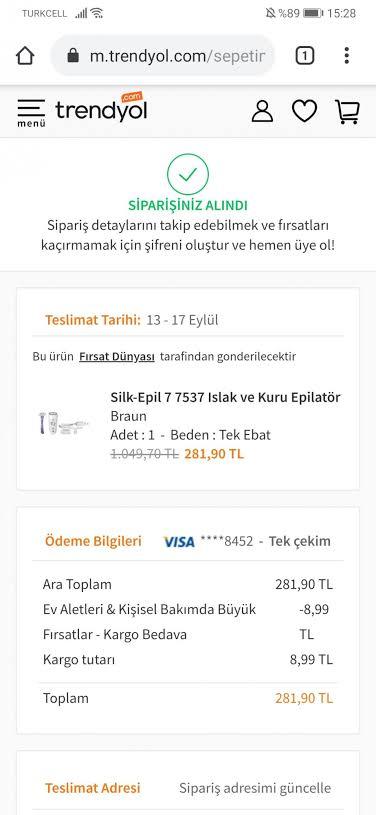 Trendyol ara toplam ne demek?
