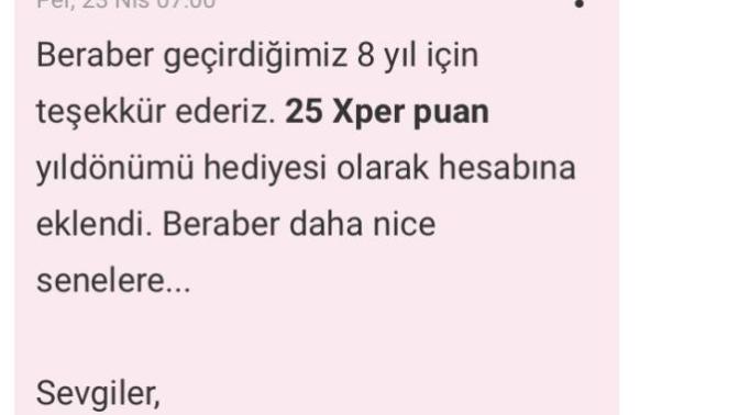 En son aldığınız hediye ne?
