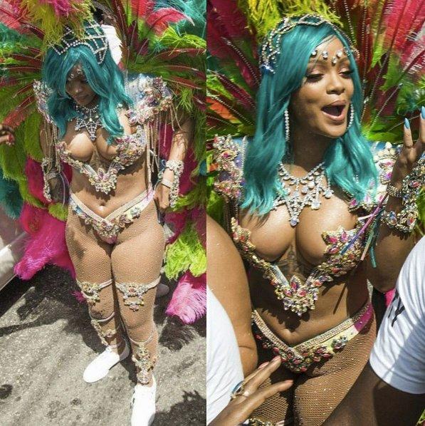 Rihanna'nın sosyal medyayı sallayan pozlarını gördünüz mü?