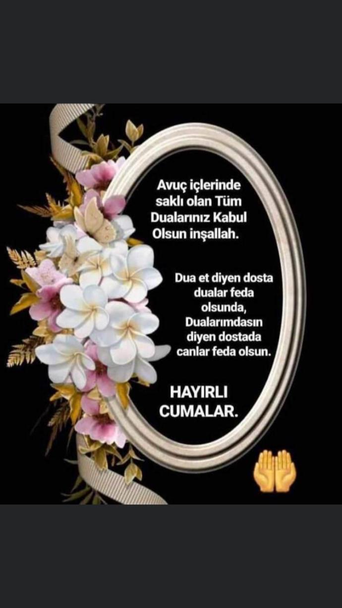 Sevgilim her cuma "Hayırlı cumalar" mesajı atıyor resimli?