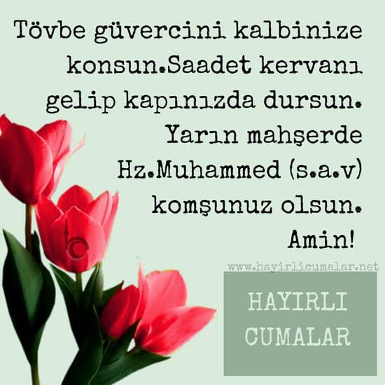 Sevgilim her cuma "Hayırlı cumalar" mesajı atıyor resimli?