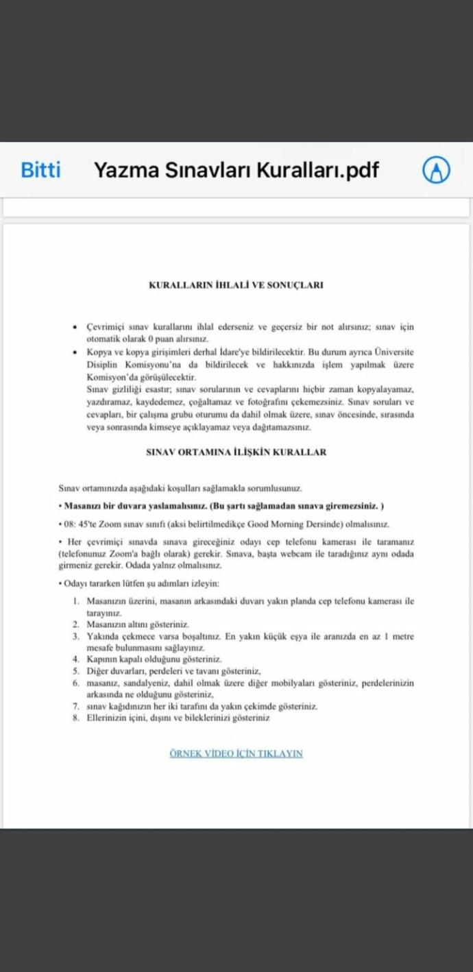 Online sınav sistemini nasıl değerlendiriyorsunuz?