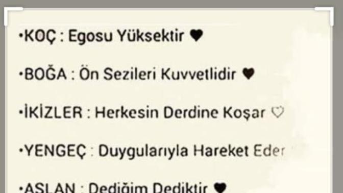Burçları nasıl bilirsiniz?