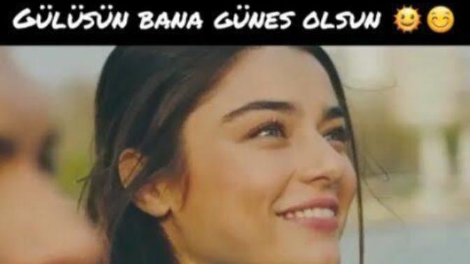 "Gülüşün bana güneş olsun" demek istediğiniz birileri var mı?