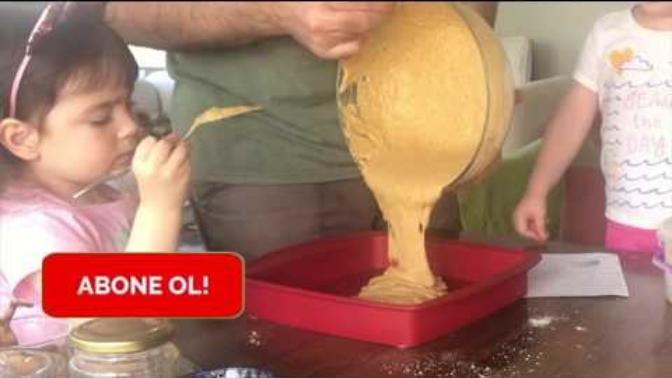 Bugün kızlarımla VEGAN kek yaptık, tarifini ister misiniz?