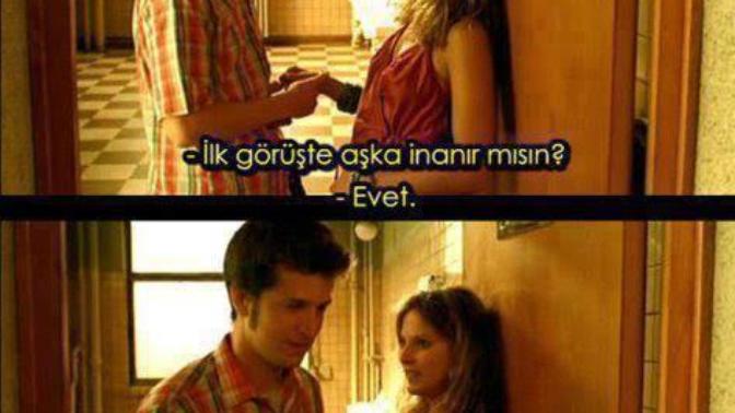 İlk görüşte aşka inanır mısın?