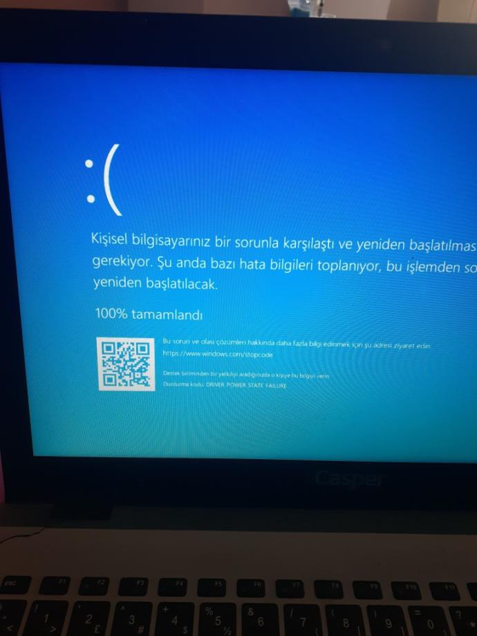 Pc mavi ekranda kaldı açılmıyor neden olabilir?