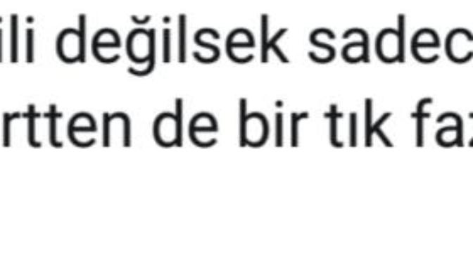 Flörtten bir tık ilerisi ne oluyo?😂😂?