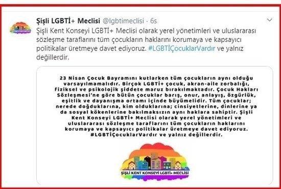 CHP’li Şişli ve Kadıköy Belediyelerinden LGBT meclisi! Çocukları da alet ettiler. Neler düşünüyorsunuz?