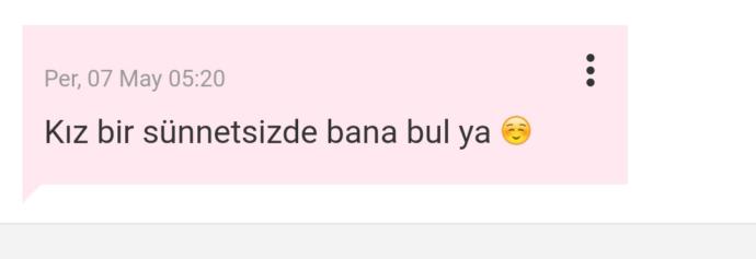 Sünnetsiz bulma bakanı mıyım ben 😆?