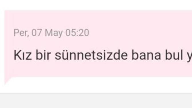 Sünnetsiz bulma bakanı mıyım ben 😆?