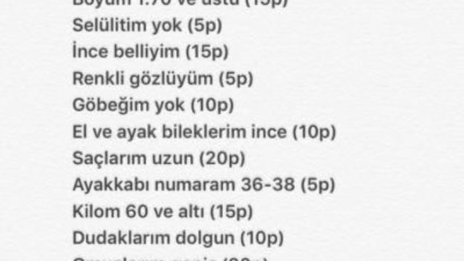 Ne kadar güzelsin testi?