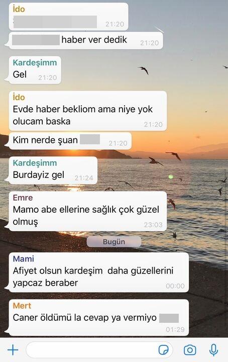 En son ne mesaj aldınız?