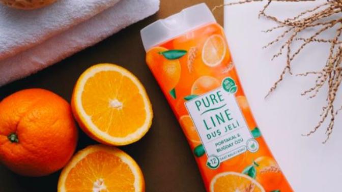 Pureline Tatlı Portakal ve Buğday Özü Duş Jeli kullanan var mı?