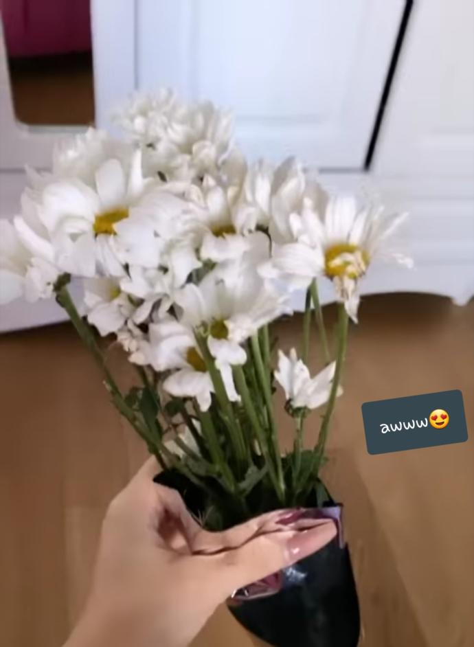 Yam komşum Bahri amcanın bana anneler günü hediyesi. Anne diilim ama almış. Sağ olsun incelik etmiş nasıl ama?