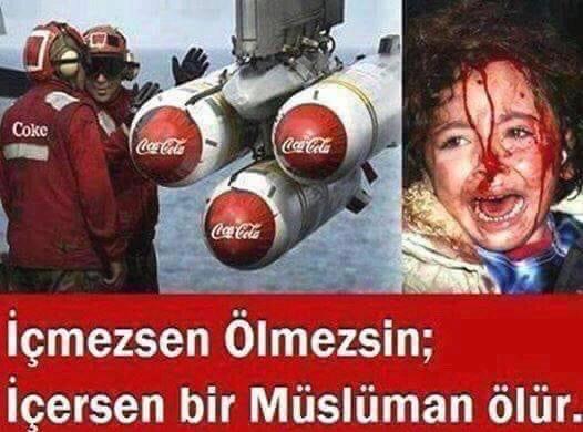 İsrail Ordusunun en büyük finansörü kolayı, hangi duyarlı Müslümanlar agzına koymaz ve evine sokmazlar?