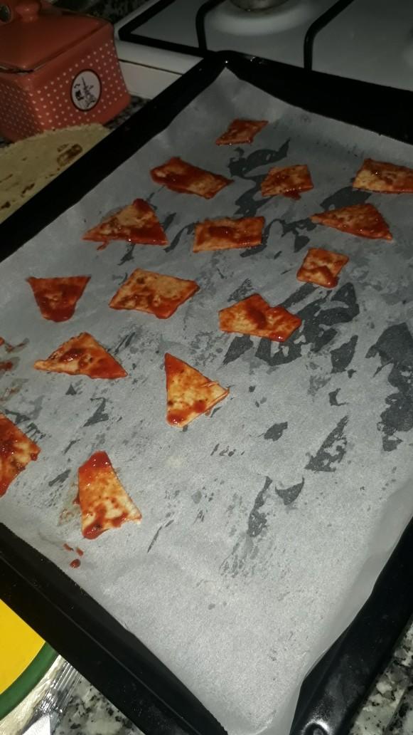 Lavaştan cips yaptım, nasıl görünüyor?