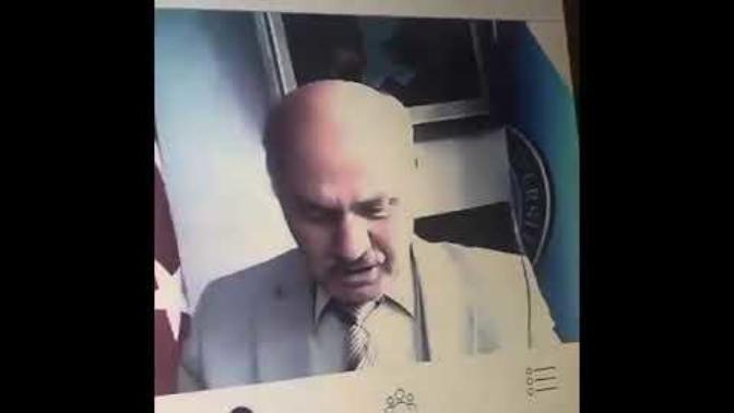 Kamerayı açık unutan Gazi Üniversitesi Dekanı Orhan Acar'a tepkiler büyüyor! Bir dekanın böyle konuşması doğru mu?